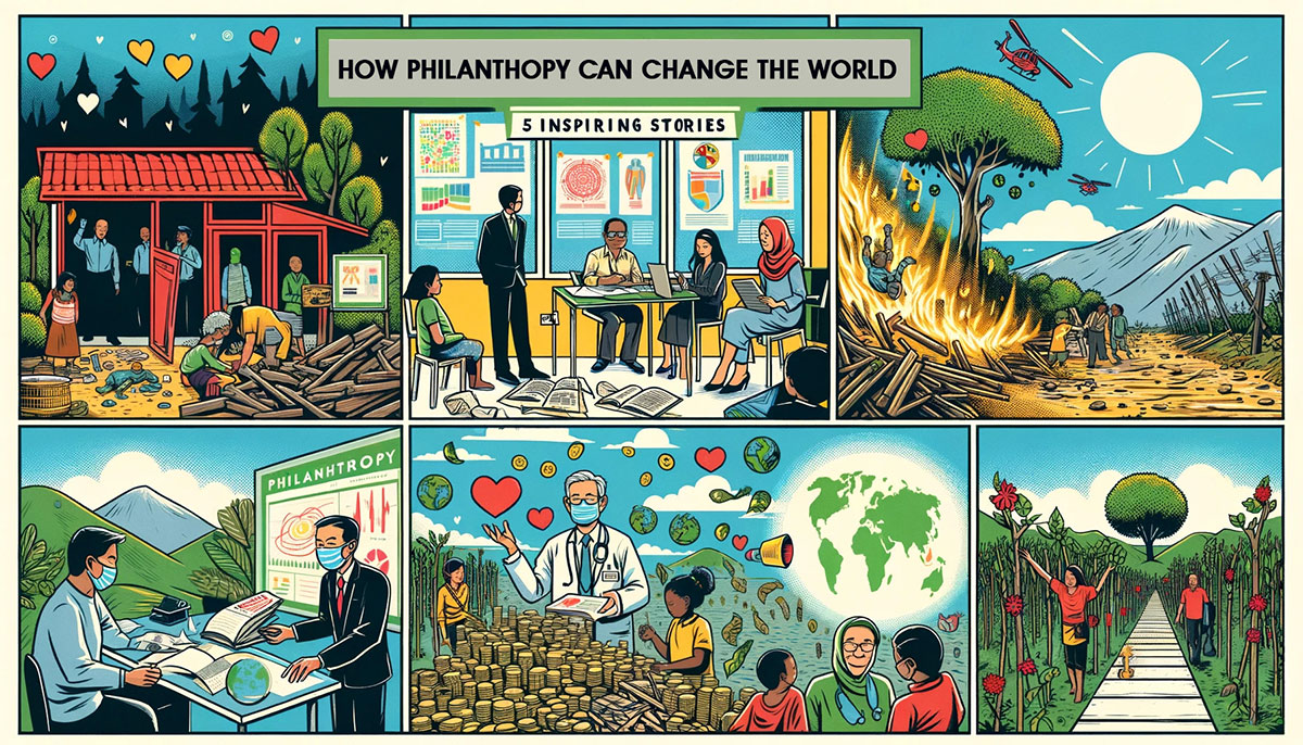 How Philanthropy Can Change the World: 5 Inspiring Stories